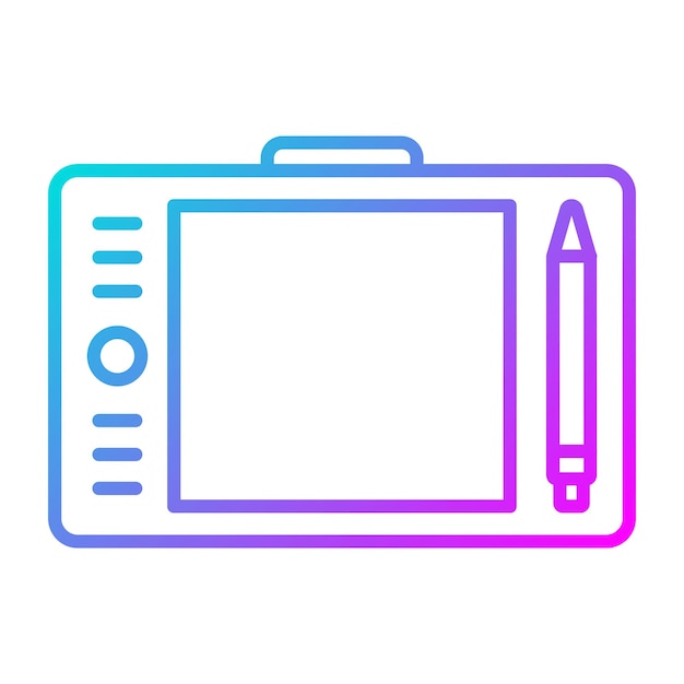 Vector graphic tablet vector icon can be used for computer and hardware iconset