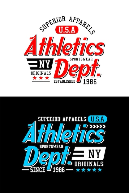Graphic typography design for tshirt