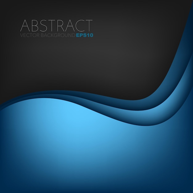 graphic vector curve line overlap background for text and message design