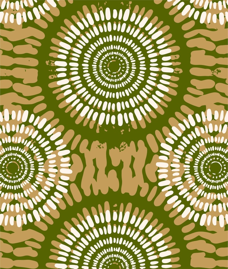 Vector graphical abstract vector illustration abstract contemporary seamless pattern hand drawn unique