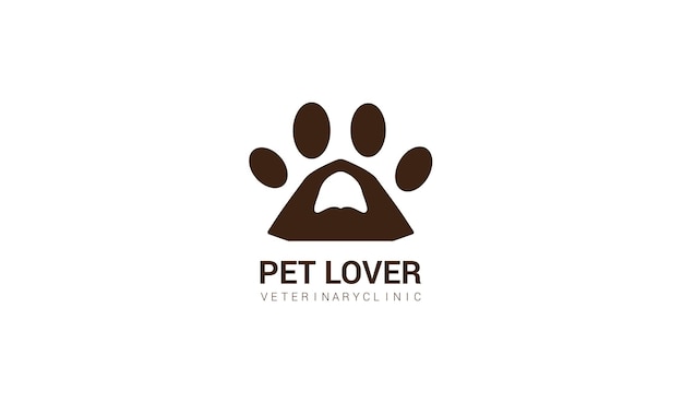 grappig en slim hond logo silhouet van paarse hond vector illustraties