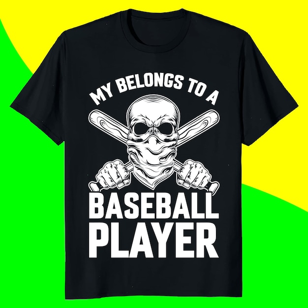 grappig honkbal t-shirt ontwerp