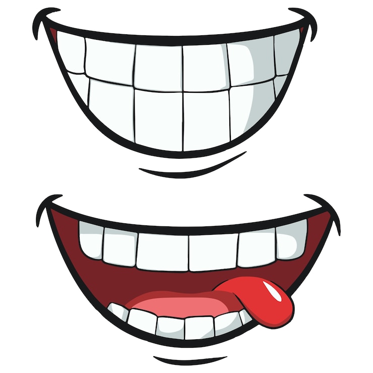 Vector grappige cartoon gezicht ontwerp vector illustratie eps 10