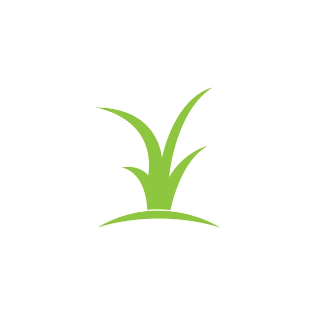 Gras logo vector sjabloon