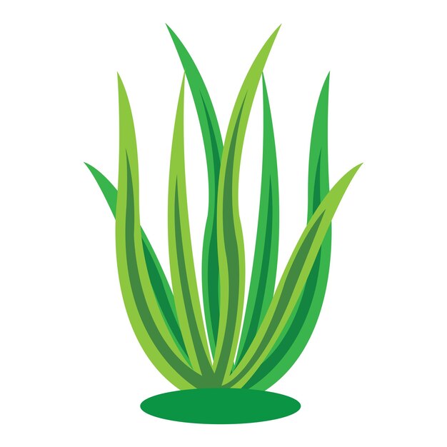 Grass icon vector illustratie ontwerp sjabloon