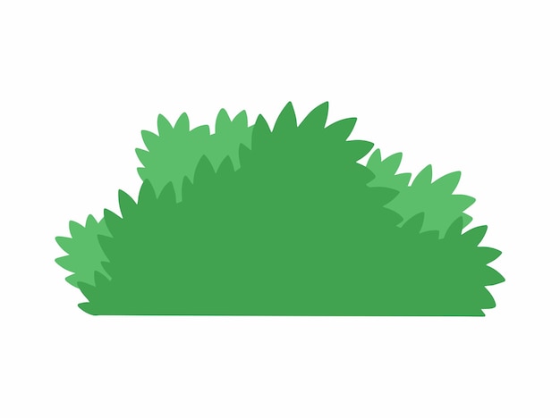 Vector grass illustration green grass landscape