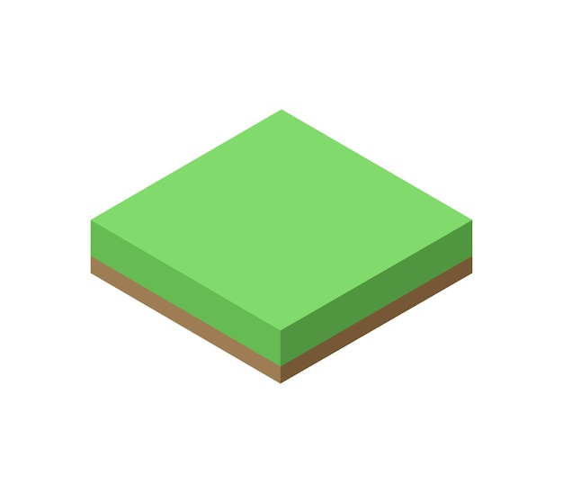 Grass land isometric