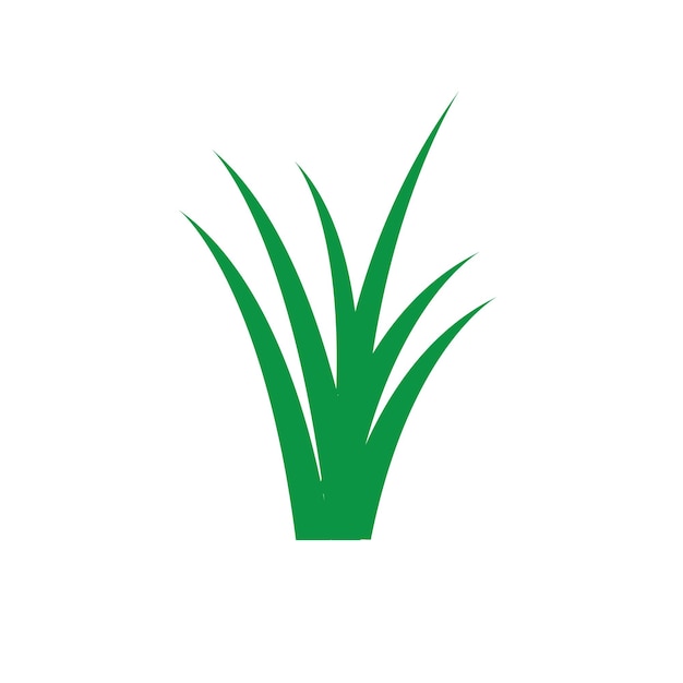 Grass logo vector