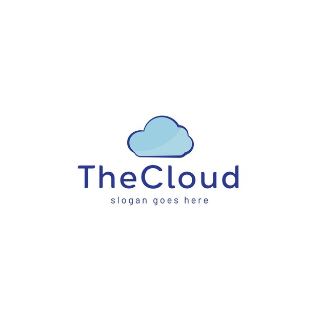 GRATIS Cloud Vector Logo-ontwerp