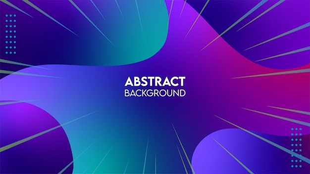 Gratis kleurrijke dynamische abstract vector achtergrond