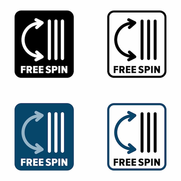 Gratis Spin vector informatiebord