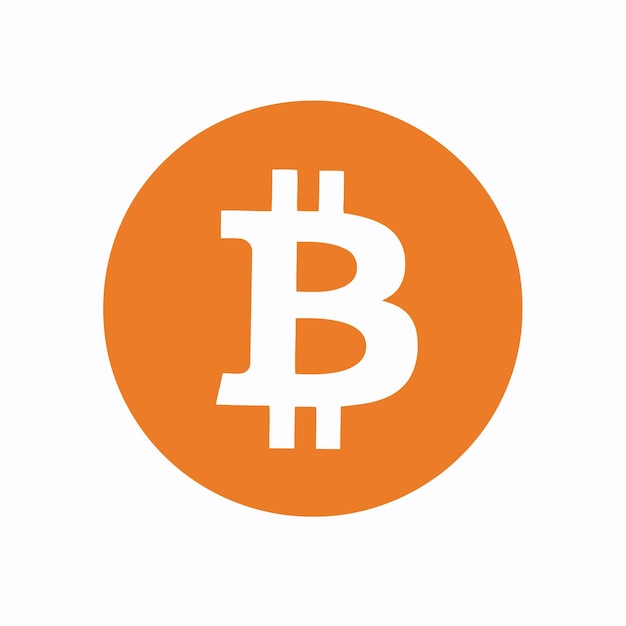 Gratis vector bitcoin cryptologo symbool icoon label