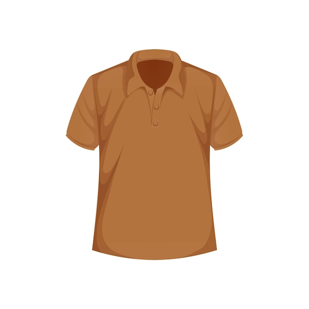 Vector gratis vector kleurrijke polo t-shirt