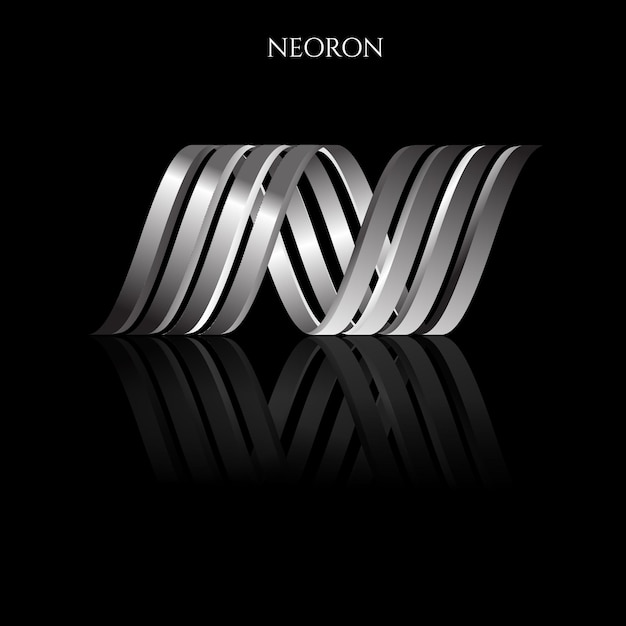 Gratis vector metalen neoron textuur vector patroon achtergrond.