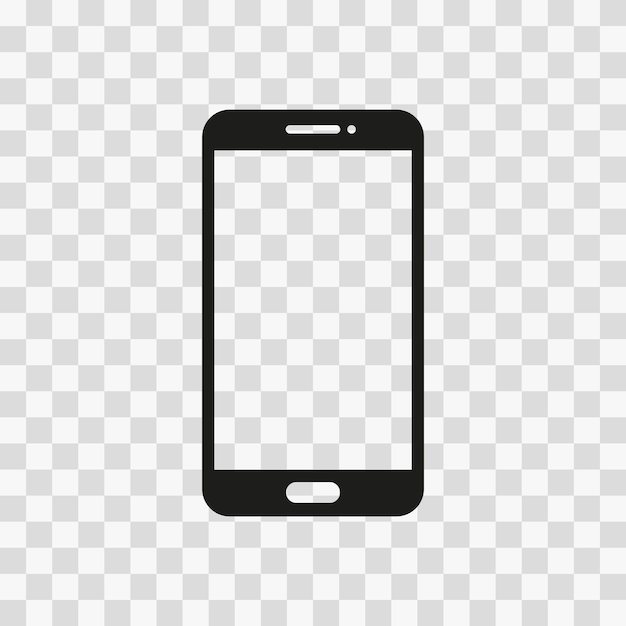 gratis vector smartphone icoon contact