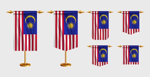 Gratis vectorillustratie van de vlag van Maleisië