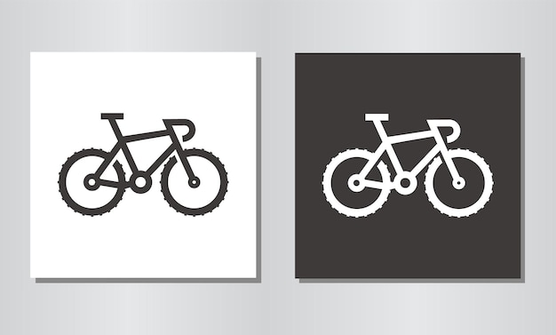 Gravel fiets cyclocross fiets logo ontwerp vector pictogram inspiratie