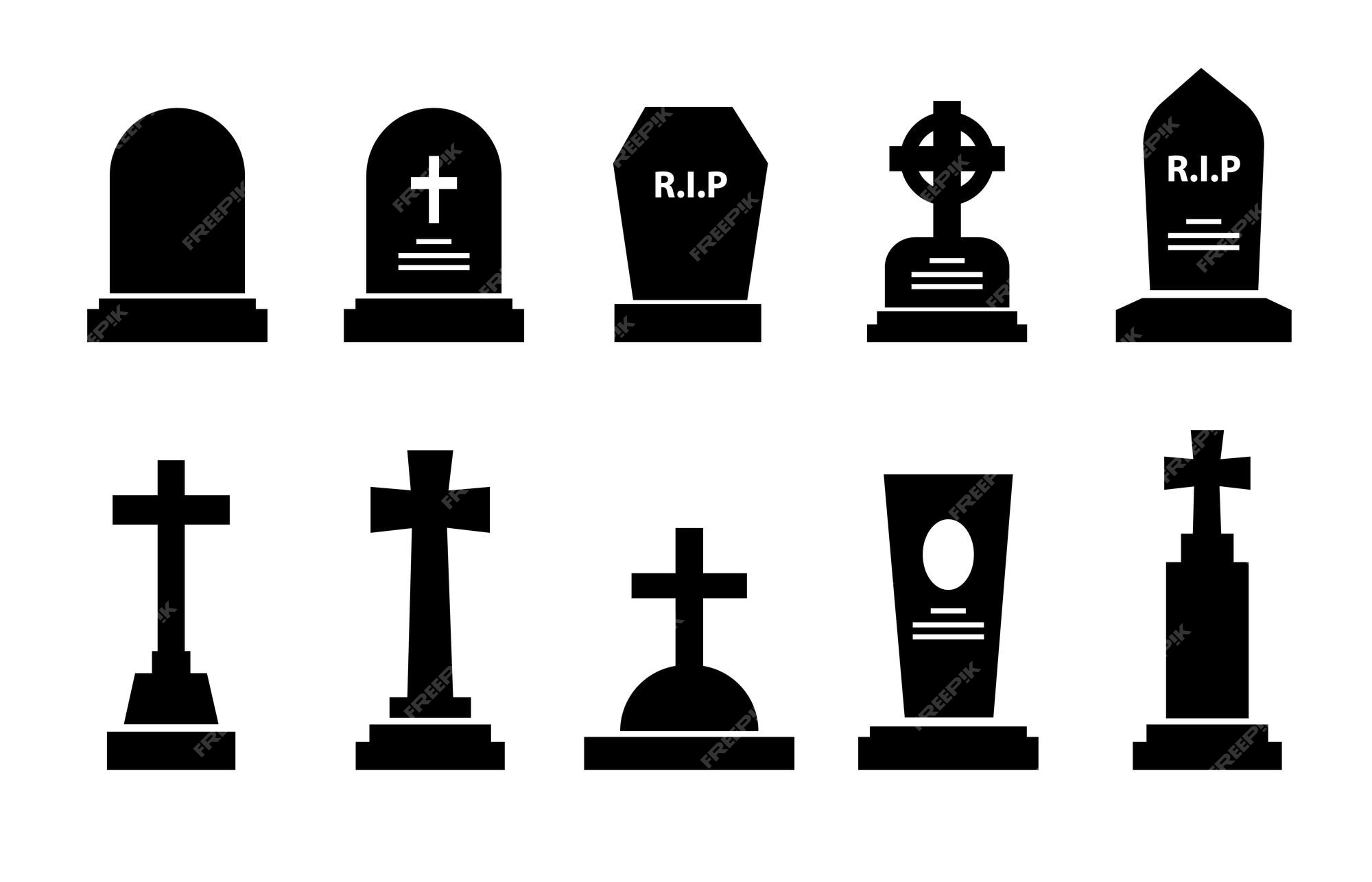 Cemetery, gravestone, graveyard, rip, tombstone icon - Free download