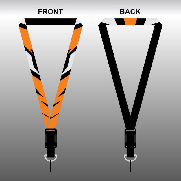 gravis racing motief lanyard vector design