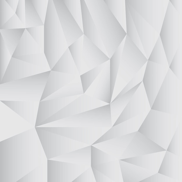 Gray abstract polygon background