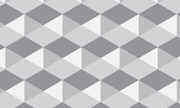 Vector a gray background with a black and white checkered pattern