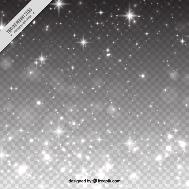 Vector gray background with stars