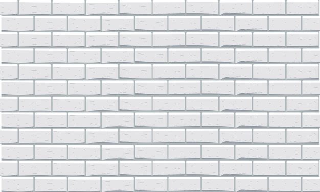 Vector gray brick wall pattern