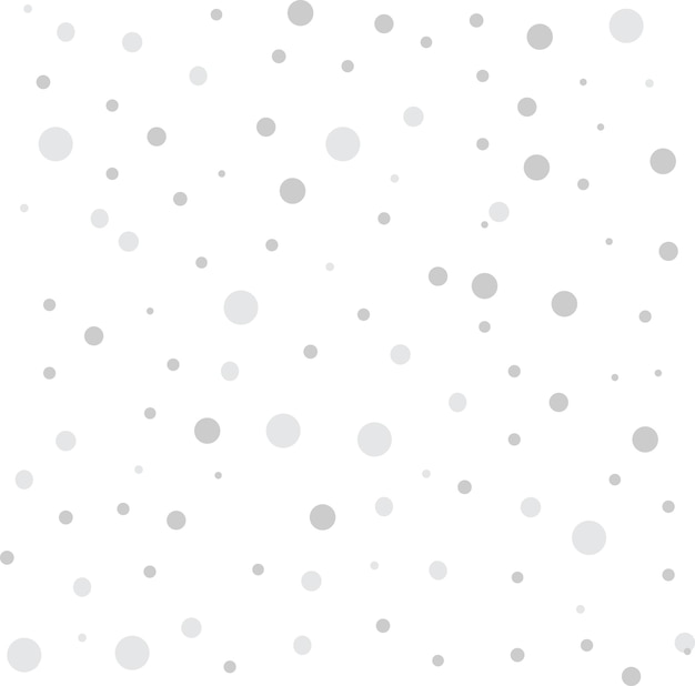 Gray dots white background like snowflakes. Template for social networking app web, newborn.