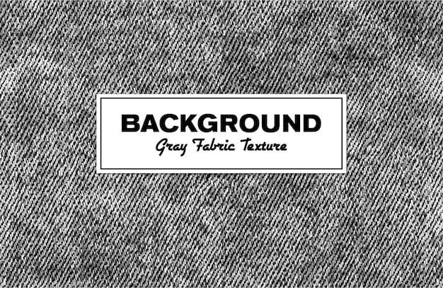 Vector gray fabric texture background