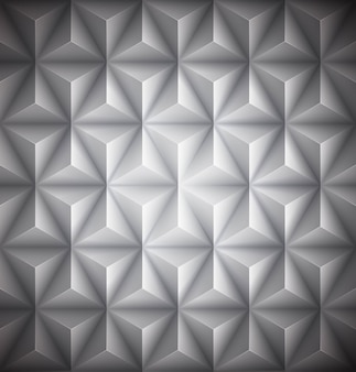 Sfondo grigio astratto geometrico basso poli carta.