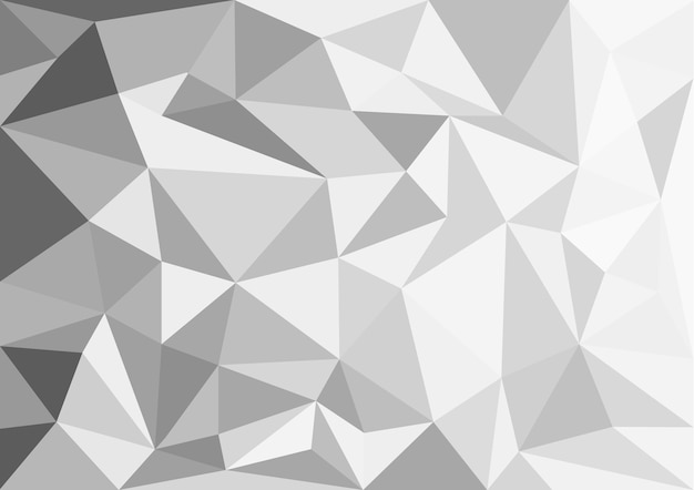 Vector gray polygon abstract background