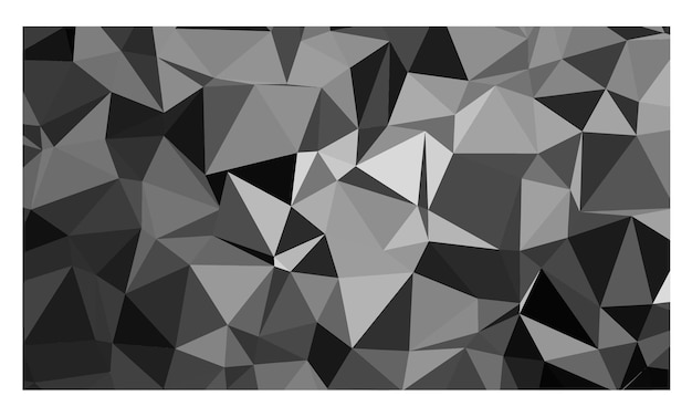 Gray polygon abstract background