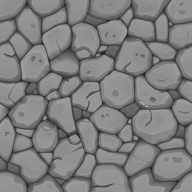 Gray stone seamless background