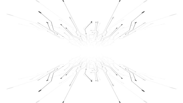 Vector gray white background image, technology background design and communication connection.