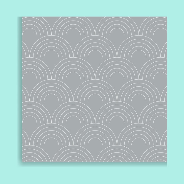 A gray and white pattern with a circle pattern.