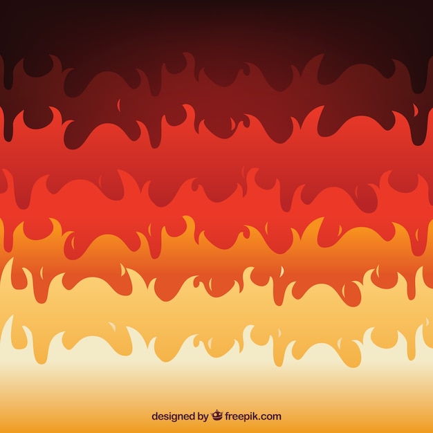 Great background of flat flames