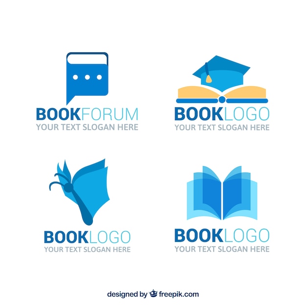 Great book logos