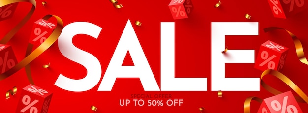 Great discount sale banner