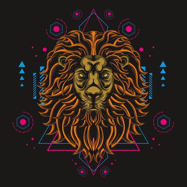 the great lion sacred geometry