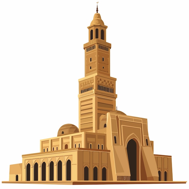 Vector great_mosque_of_samarra_vector