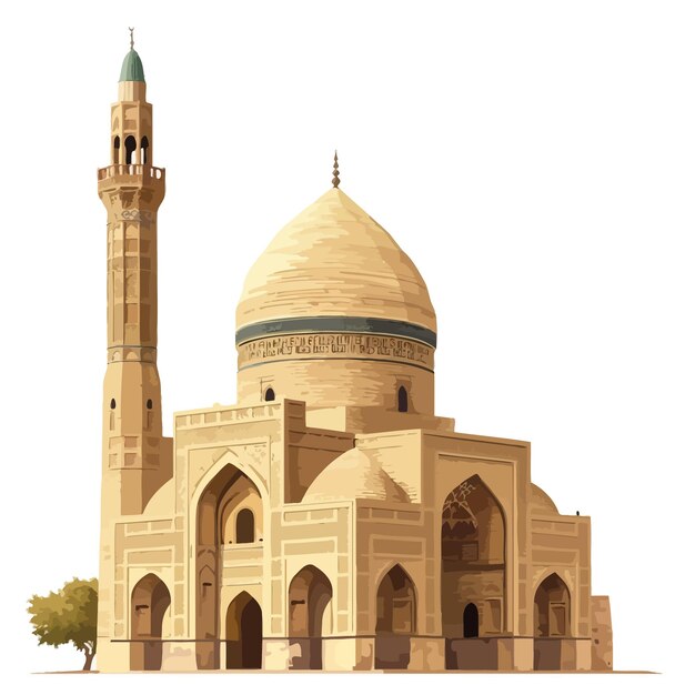 Vector great_mosque_of_samarra_vector