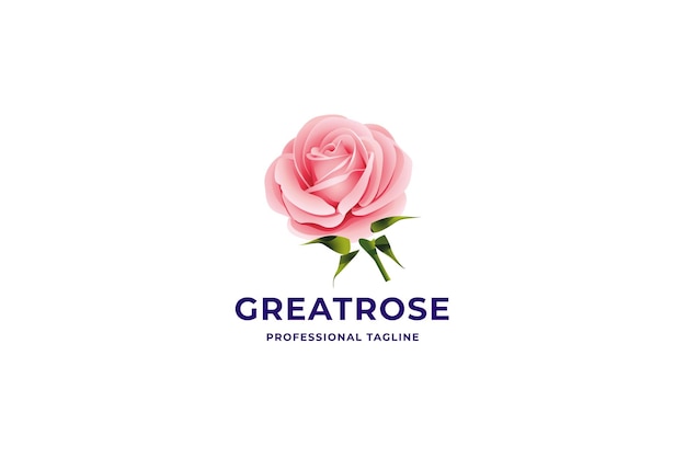 Grande logo rosa