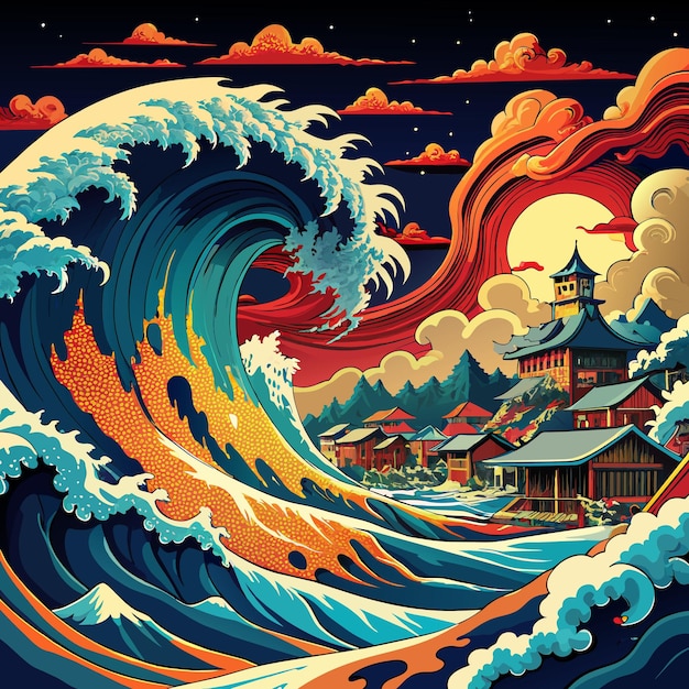 the great wave of kanagawa