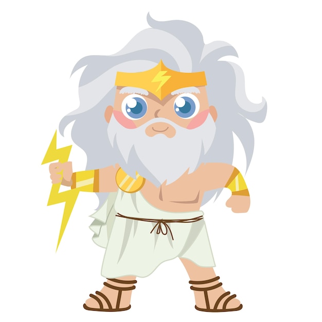 Vector greek god and goddess flashcard collection ancient greece mythology greek deity theme elements