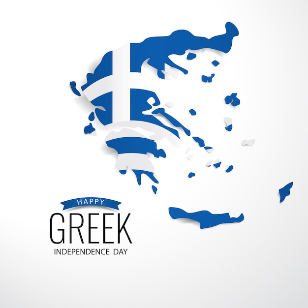 Vector greek independence day