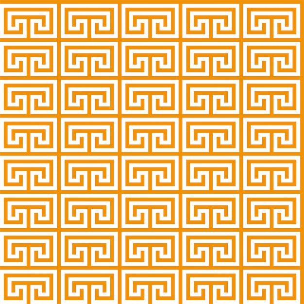 greek key seamless pattern. geometric meander. abstract vector vintage background