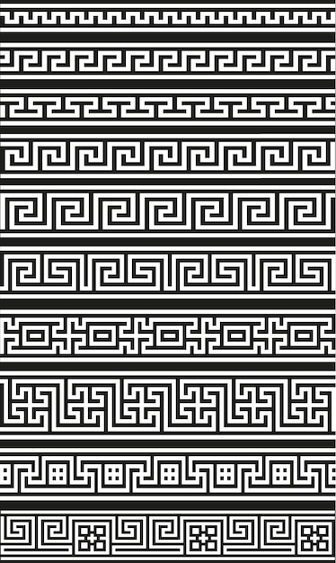 Vector greek seamless ornament