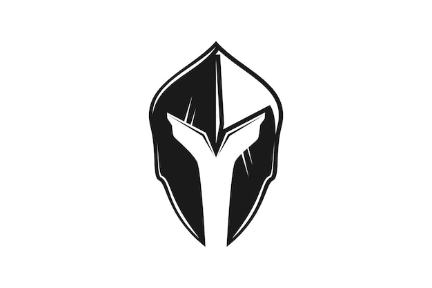 Греческий Спарта Спартанский Шлем Воин Дизайн логотипа