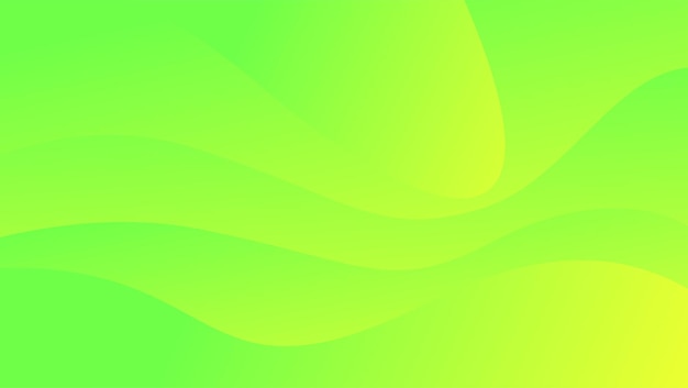 Вектор Зеленый абстрактный фон с плавным градиентом.
