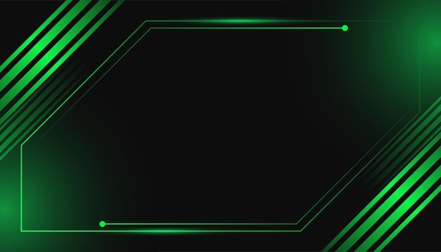 Green abstract background with gaming concept